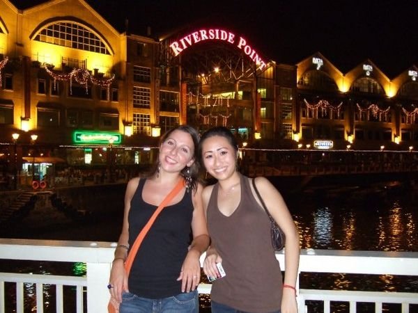Suzie and I at the Quay