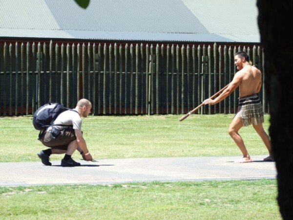 Chief Manu and the Maori 