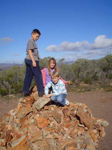 Cairn at lookout