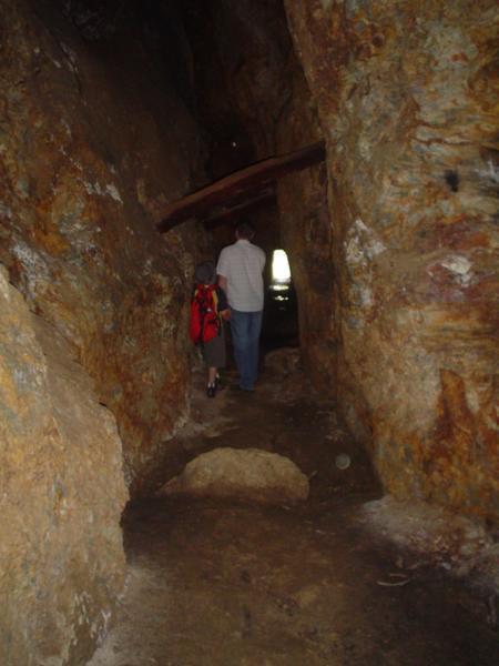 A long dark tunnel