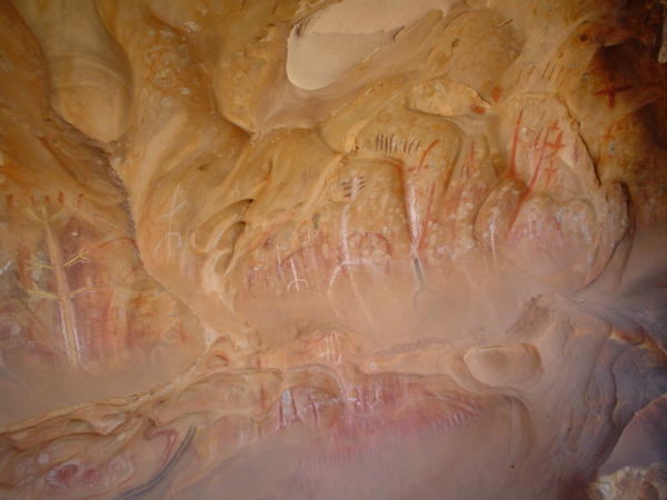 Arkaroo rock painting