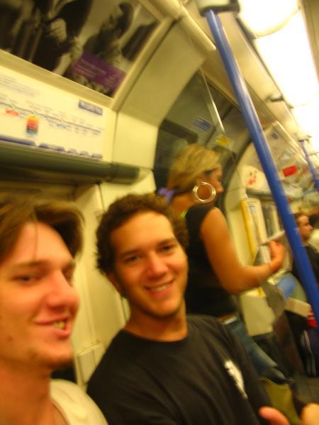 Me & Red on the Tube