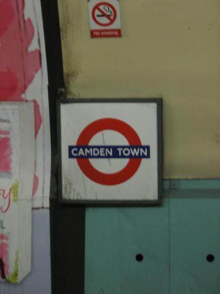 Took the tube over to Camden...