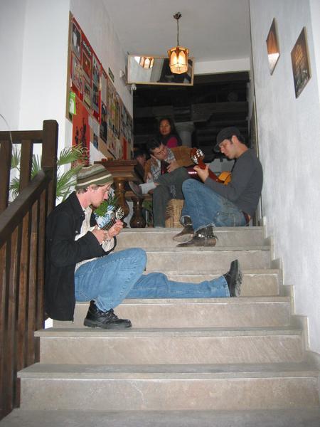 Jamming on the Stairs