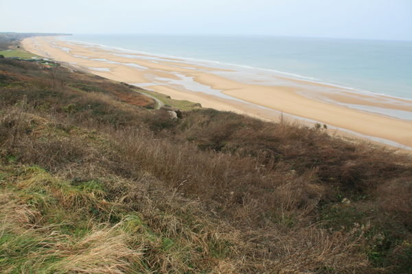 View of Omaha Beach Today