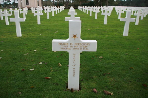 Gravesite of Frank Peregory