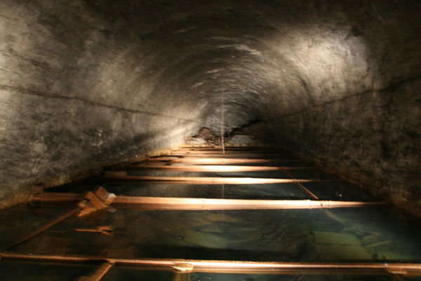 Another view of the tunnels