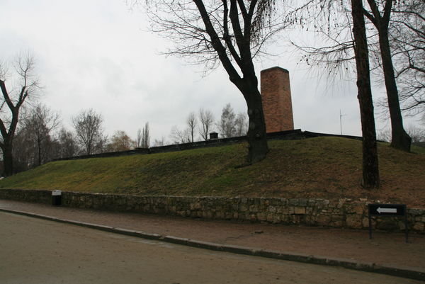 Outside View of Gas Chamber and Crematorium