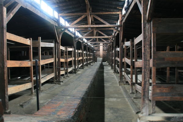 Inside Wooden Barracks