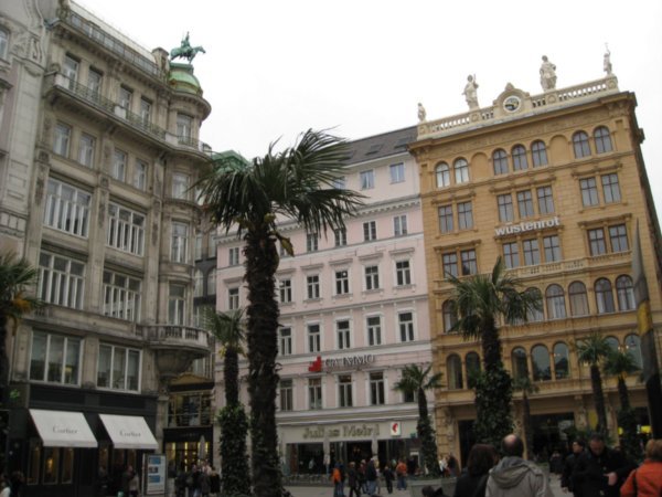 Vienna streets and buildings
