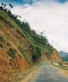 The highway from Wangdi to Trongsa