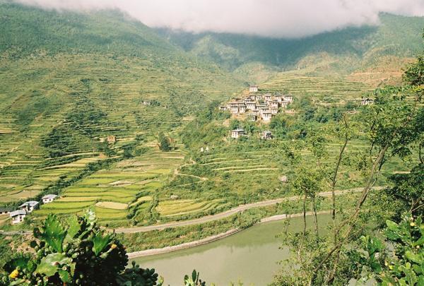 The village of Rinchengang