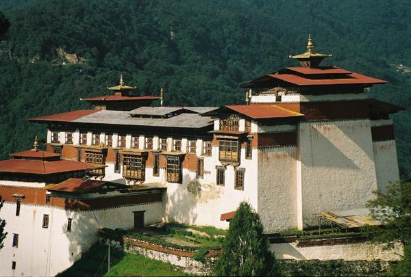 The magnificent Trongsa dzong