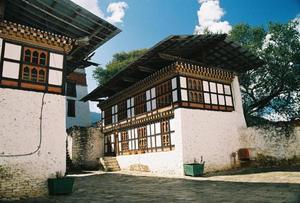 Inside the Yuelay Namgyal dzong