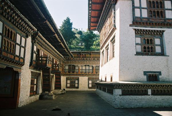 Inside the Mongar dzong