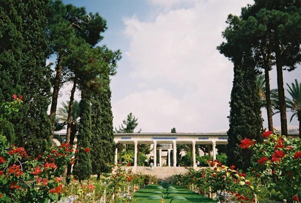 The shrine of Hafez