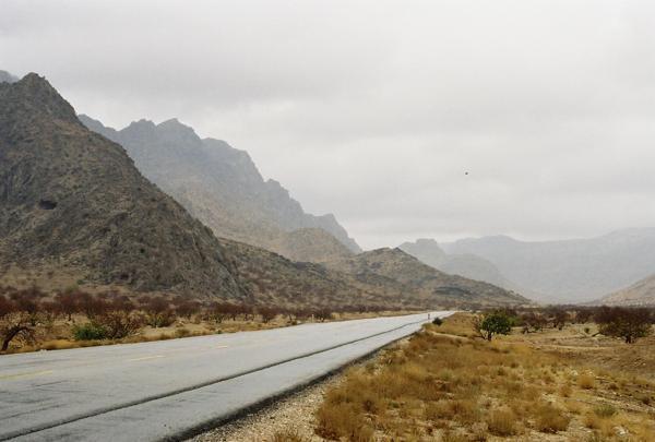 The highway to Kerman