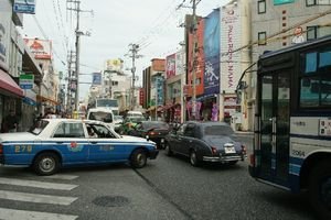 Congestion at Kokusai-dori
