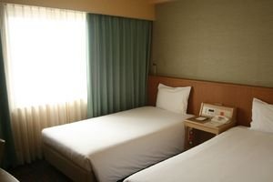The room at the Okinawa Port Hotel