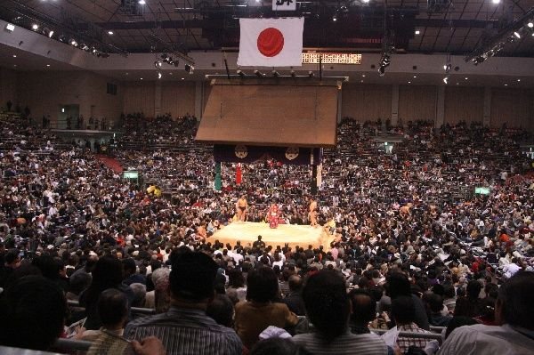 It sure is crowded in the Kokusai center today
