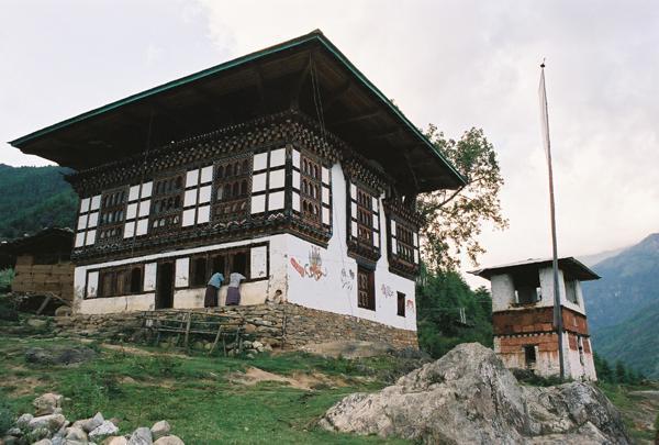 House in Drukgyel village