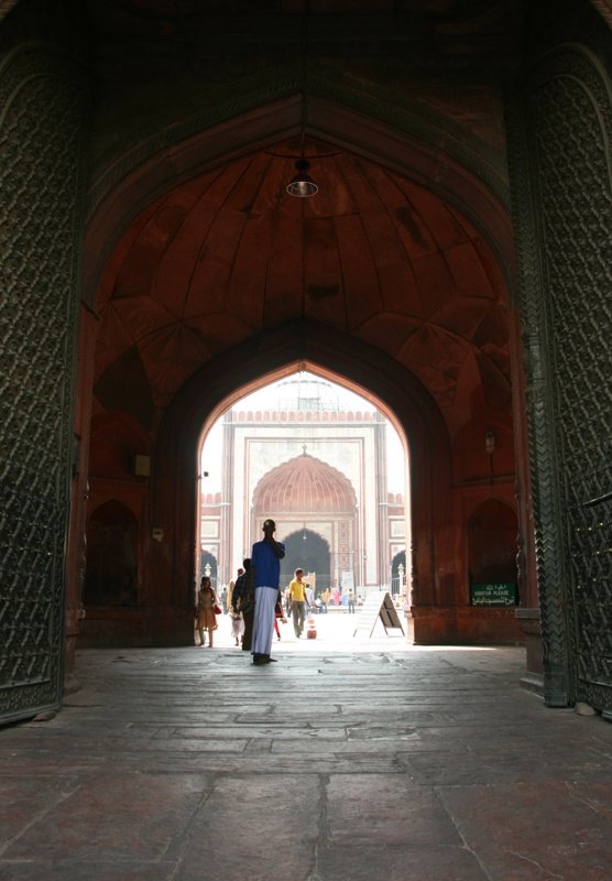 Gateway to the Jama Masjid courtyard