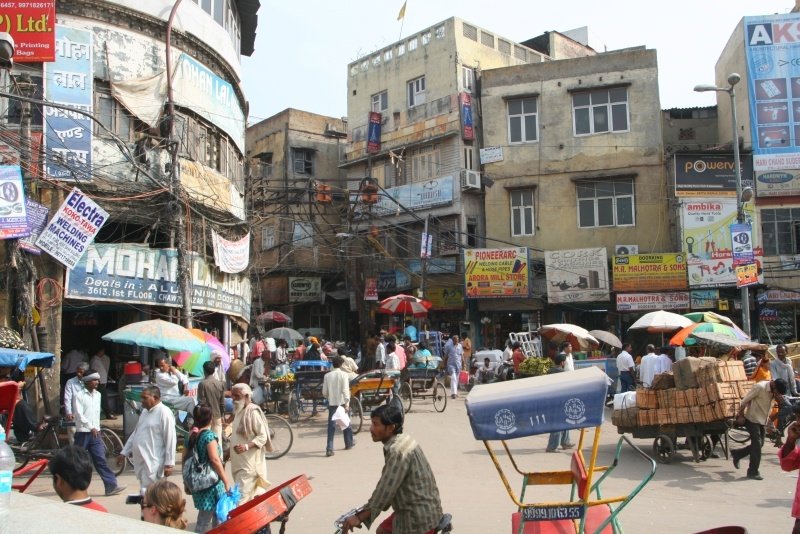 Chawri Bazar traffic
