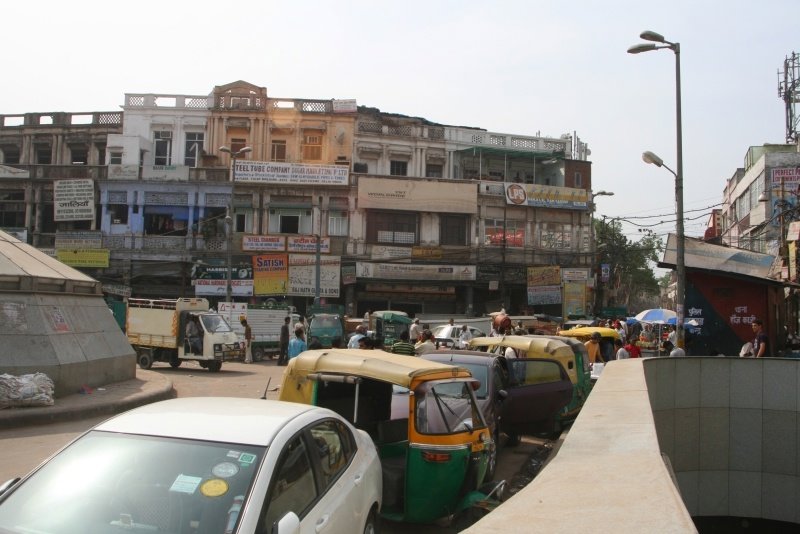 Chawri Bazar traffic