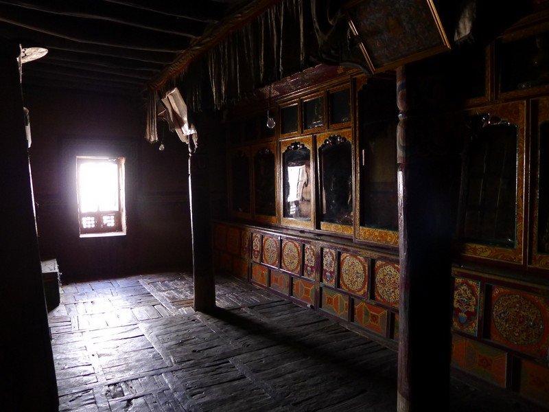 Inside the Sankar goempa