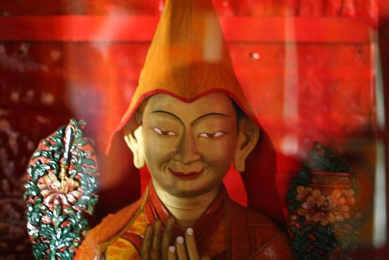Je Tsongkhapa, Sankar goempa