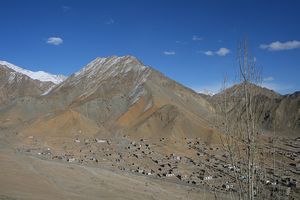 Leh is at the mercy of the mountains