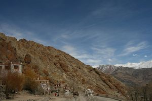 The secluded valley of Hemis goemba