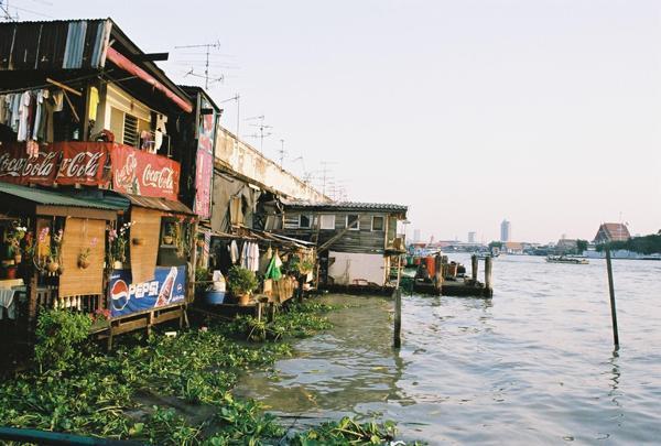 Chao Praya river ferry stop