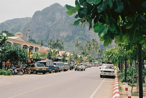 The sleepy strip of Ao Nang