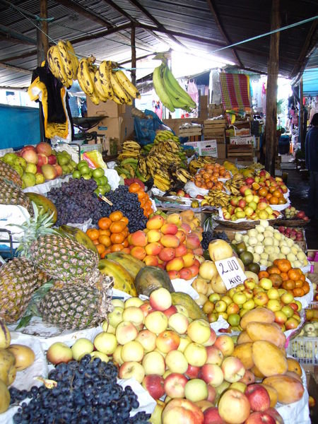 The fruit in Ayacucho