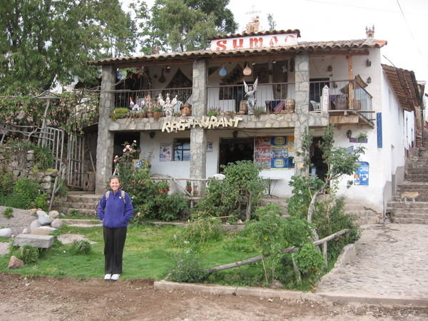 Very cute house/restaurant in Quinua