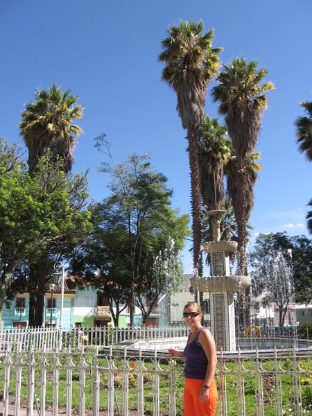 Plaza de Armas of Huanta