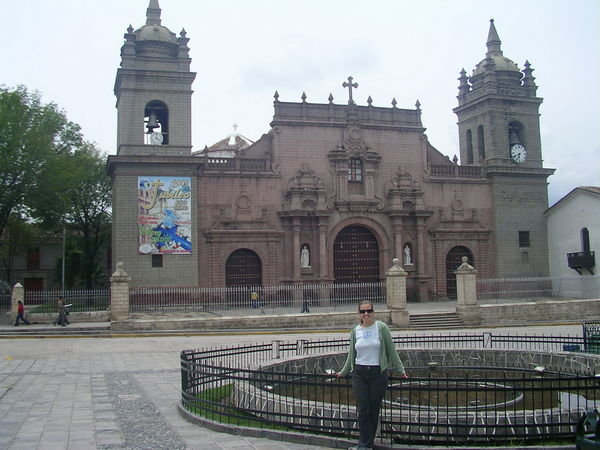 The Cathedral on the Plaza de Armas