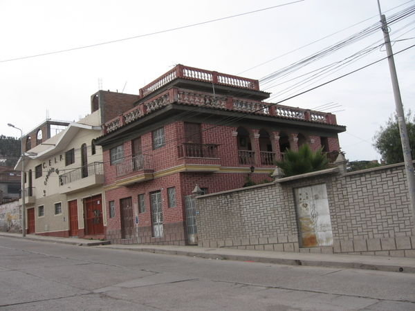 The prettiest residential house in Ayacucho