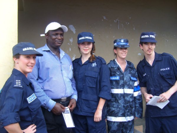Ghana Police's new recruits!