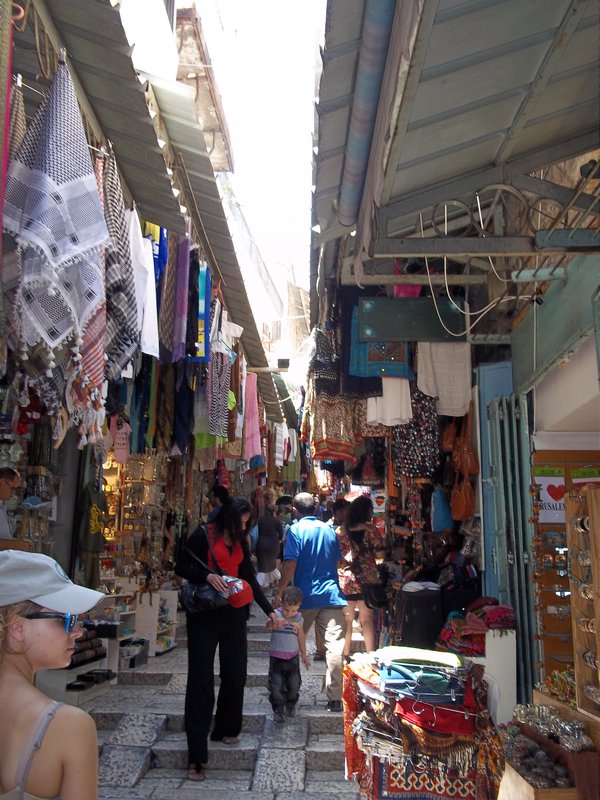 Walking through the streets of the Old City