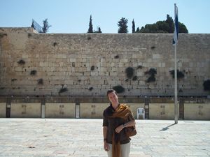 Me at the Western Wall