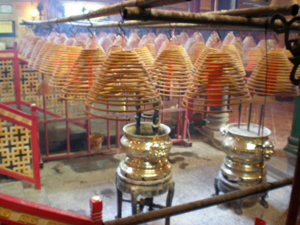 Incense Coils, Man Mao Temple