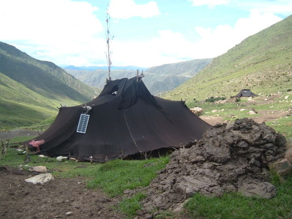 Nomadic-Style Yak-wool Tent