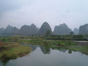 The Kaast Mountains of the Yangshou area