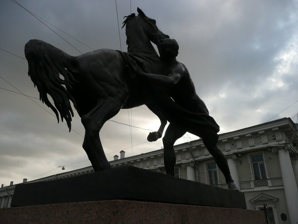 St Petersburg horse statues