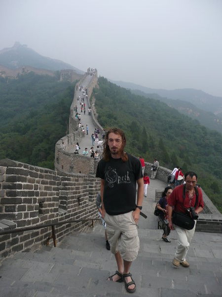 Me on the great wall