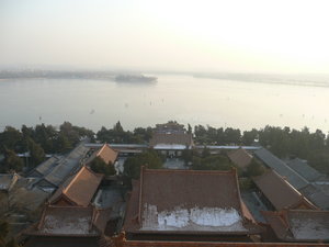 Kunming Lake, Beijing in the distance