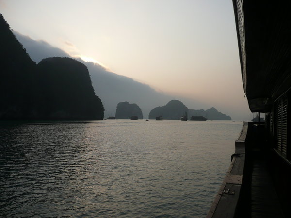 Cruising in Ha Long Bay