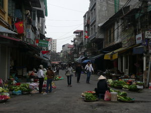 Street market, Hanoi